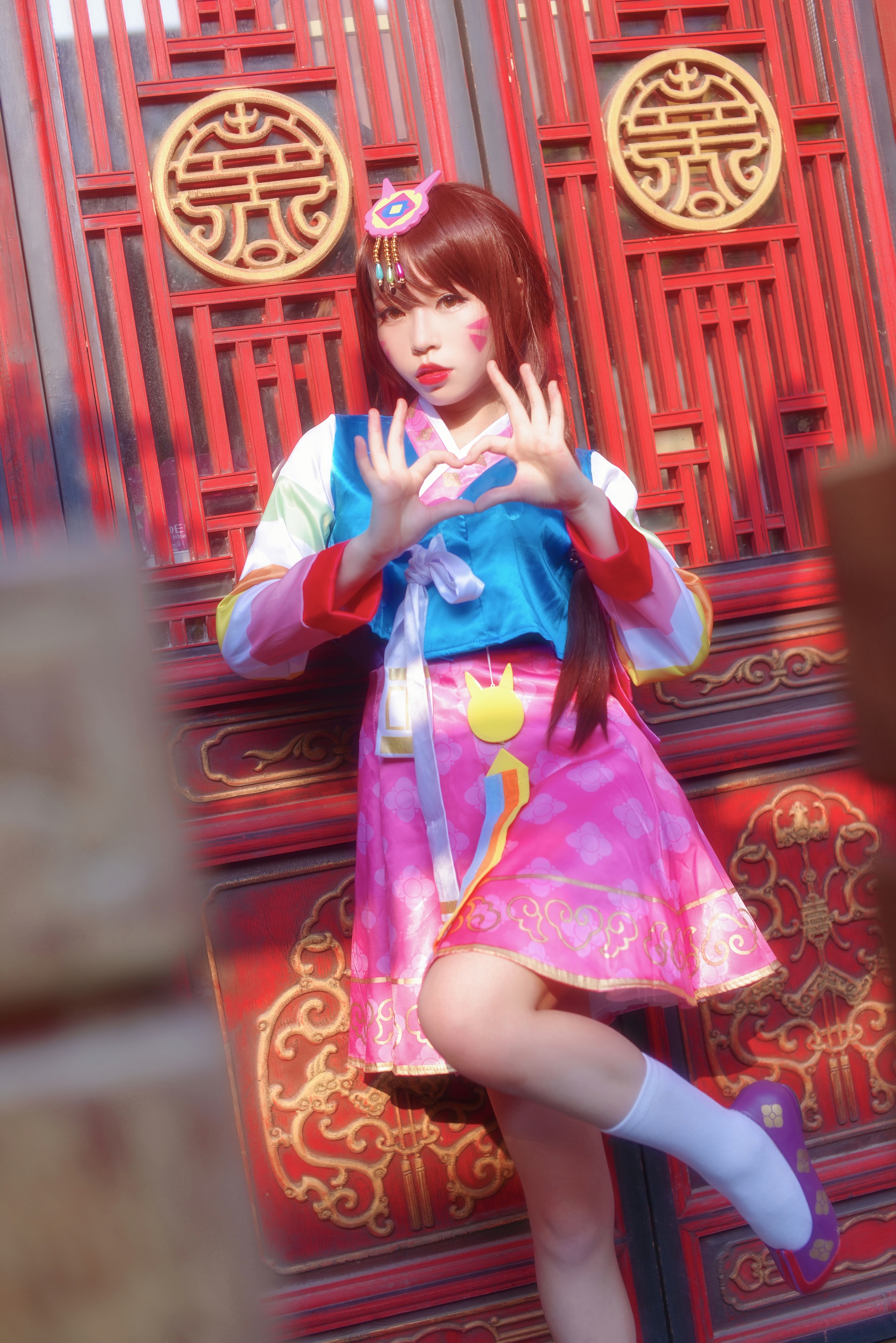 白易子教主 - NO.010 守望先锋-D.Va [10P]-XikXak